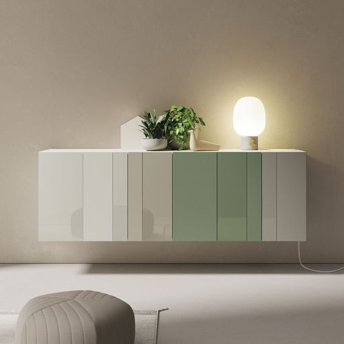 Credenza a muro - ON APARADOR 2 - VIVE - MUEBLES VERGE S.L. - contemporanea / in legno laccato / in legno laccato opaco
