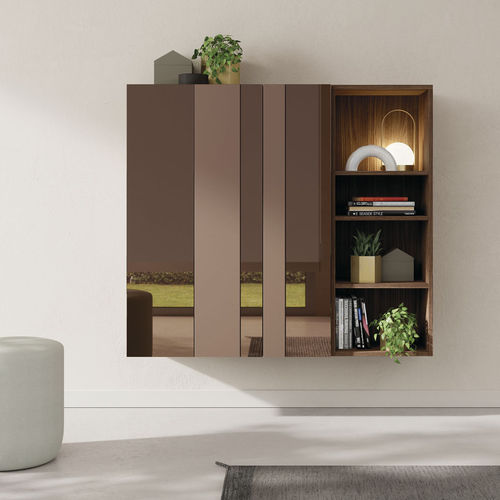 Credenza a muro - ON APARADOR 13 - VIVE - MUEBLES VERGE S.L. - contemporanea / in noce / in legno laccato opaco