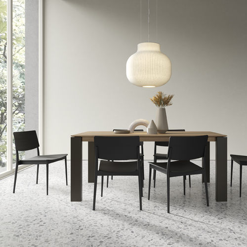 tavolo da pranzo moderno - VIVE - MUEBLES VERGE S.L.