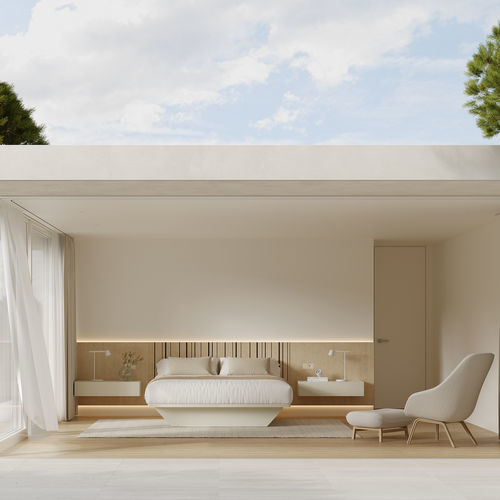 Camera completa contemporanea - CM 01 - VIVE - MUEBLES VERGE S.L. - in stile