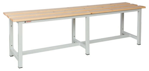 Panca per spogliatoio classica - BANC-1-1500 - MEGABLOK S.A. - in acciaio