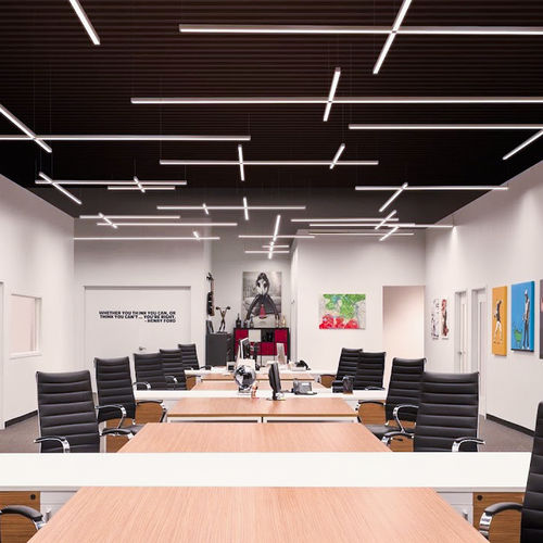 Profilo luminoso sporgente - ROMA XL - Luz Negra - da parete / da soffitto / LED