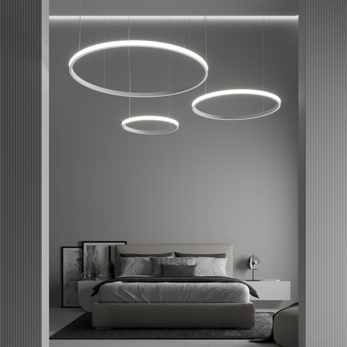 Luce a sospensione - MANDALA - Luz Negra - LED / ad anelli / centrabile