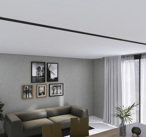 Profilo luminoso da incasso - KRAKOVIA COMFORT - Luz Negra - LED / in alluminio / in alluminio