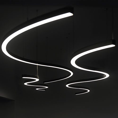 Luce a sospensione - SKYLED SATURNO - Luz Negra - LED / curva / IP20