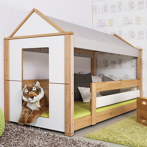 Letto capanna - DEBE.DELITE : ROOM 01 - de Breuyn Möbel GmbH - singolo / contemporaneo / per bambini
