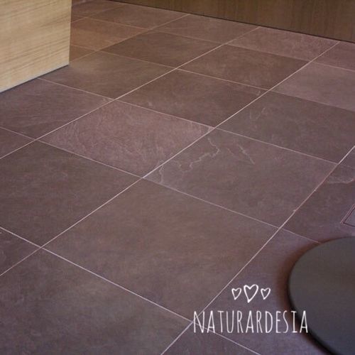 Piastrella in ardesia - PURPLE NATURAL SLATE  - MAP Slate Srl - opaca / da interno / da pavimento