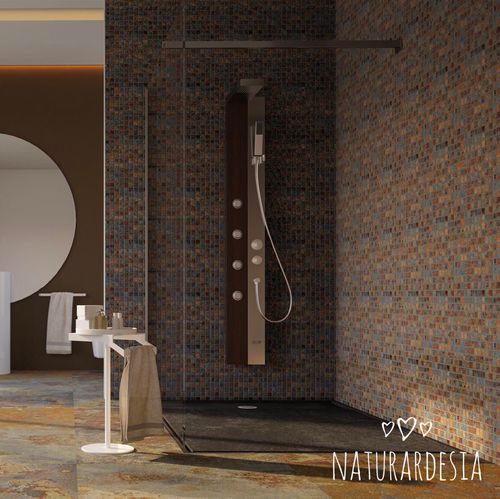 Piastrella in ardesia - MULTICOLOR NATURAL SLATE  - MAP Slate Srl - opaca / finitura naturale / da interno