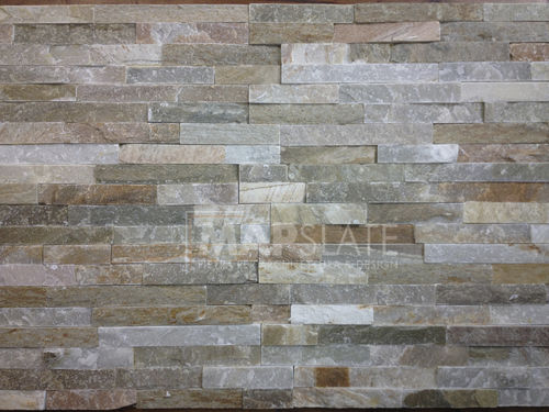Lastra di paramento in pietra naturale - ALIVE QUARZITE - NATURAL  - MAP Slate Srl - da interno