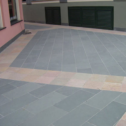 Lastricato in pietra naturale - MARE - MAP Slate Srl - in ardesia / da interno / da esterno