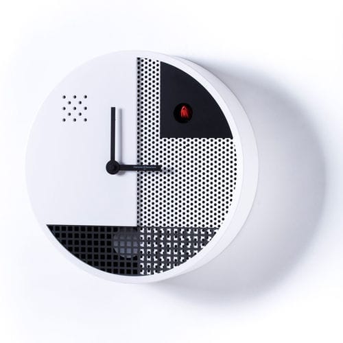 Orologio contemporaneo - CIPI - DIAMANTINI & DOMENICONI - a muro / analogico / in legno laccato