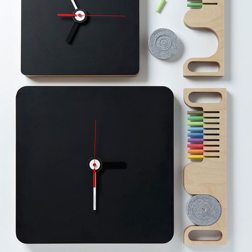 Orologio contemporaneo - TABLA - DIAMANTINI & DOMENICONI - a muro / analogico / in legno