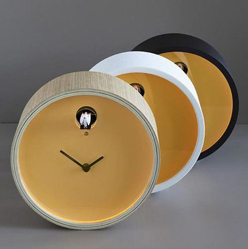 Orologio contemporaneo - PLEX  - DIAMANTINI & DOMENICONI - a muro / analogico / in betulla