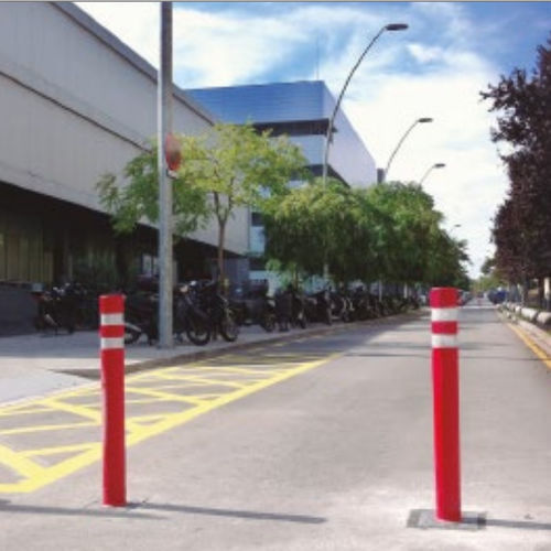 Paletto di sicurezza - Baliza Ref - Sabacaucho - fisso / in elastomero / alto
