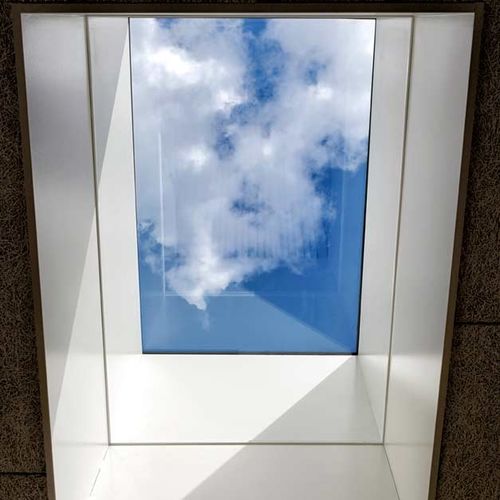 Lucernario per vetri - MONOLIGHT - VITRAL - con cornice di supporto in lamiera / in vetro
