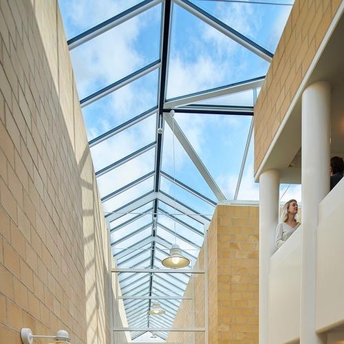 Copertura vetrata fissa - DUAL PITCHED - VITRAL - piramidale
