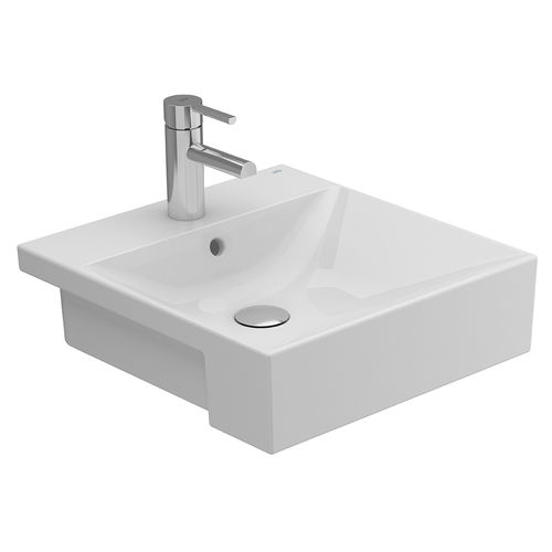 Lavabo da semincasso - 10225 - Ceramicas Gala - in ceramica / rettangolare / contemporaneo
