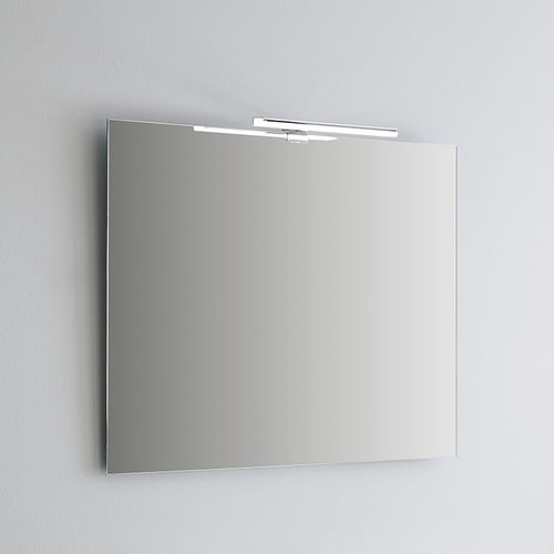 Specchio da bagno a muro - NEW JADE - Ceramicas Gala - contemporaneo / quadrato / luminoso a LED