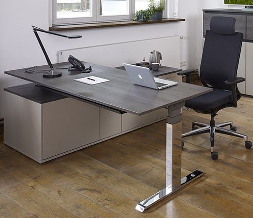 Scrivania direzionale - ACTIVE - Febrü Büromöbel GmbH - contemporanea / impiallacciata in legno / in melaminico