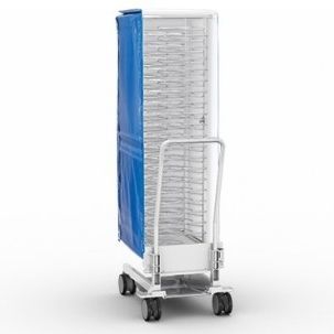 Carrello portastoviglie - 60. SERIES - RATIONAL - per ristorante / di trasporto / in metallo