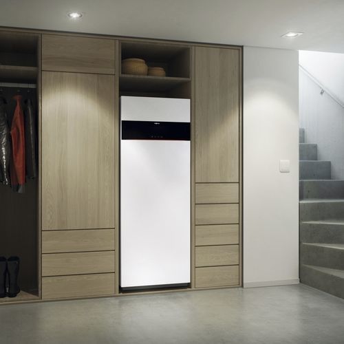 Caldaia a gas - VITODENS 222-F  - VIESSMANN - con scaldacqua / residenziale / da interno