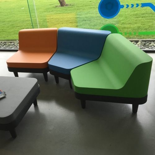Divano modulare - OFFSHORE - SIXINCH Furniture - Design - Foamcoating - contemporaneo / da esterno / in schiuma ad alta densità rivestita