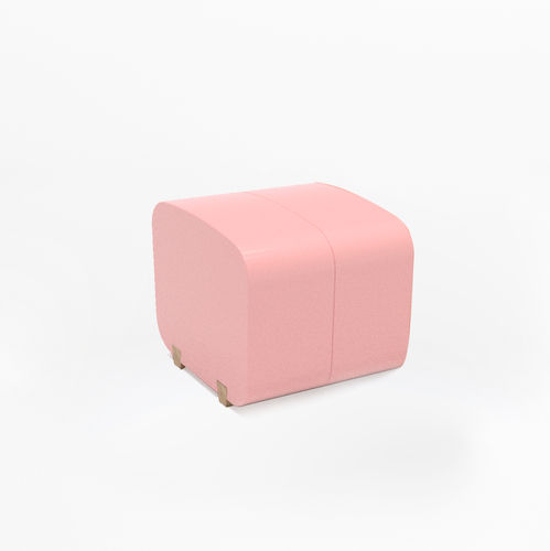 Pouf contemporaneo - Connection 001 - SIXINCH Furniture - Design - Foamcoating - in rovere / in schiuma ad alta densità rivestita / altre forme