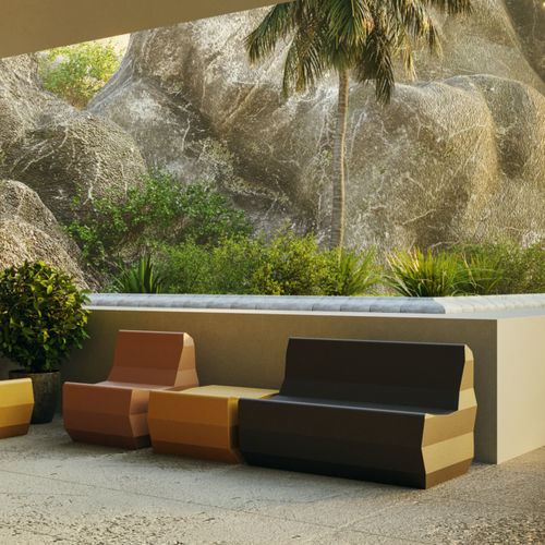 Divano contemporaneo - Crushed  - SIXINCH Furniture - Design - Foamcoating - da esterno / in schiuma ad alta densità rivestita / senza braccioli