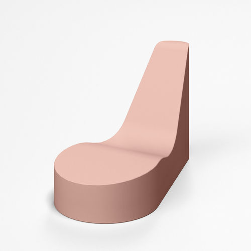 Chaise longue contemporanea - Flower - SIXINCH Furniture - Design - Foamcoating - in schiuma ad alta densità rivestita / in schiuma ad alta densità rivestita / da esterno