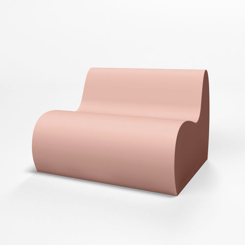 Divano contemporaneo - S1 - SIXINCH Furniture - Design - Foamcoating - da esterno / in schiuma ad alta densità rivestita / nero