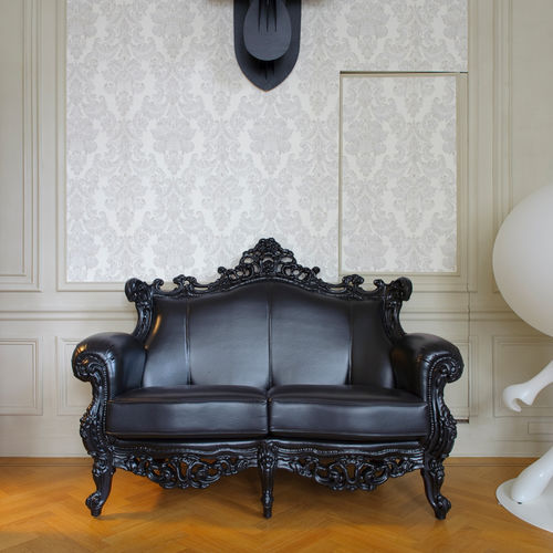 Divano in stile Luigi XVI - LOUIS  - SIXINCH Furniture - Design - Foamcoating - in tessuto / con braccioli / grigio