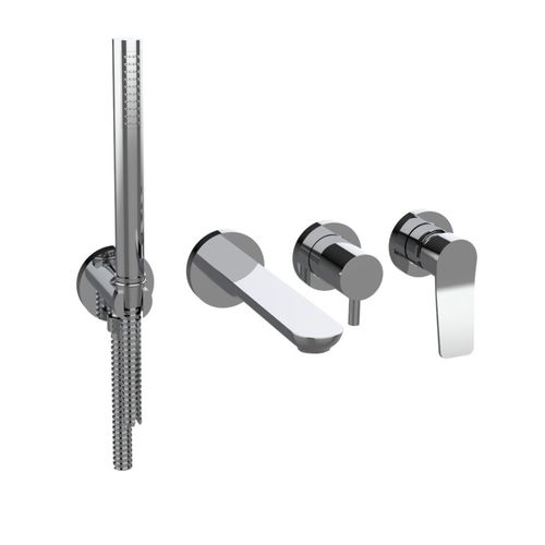 Set doccia da incasso - 80550/ADPR - Bongio - contemporaneo / con doccia a mano