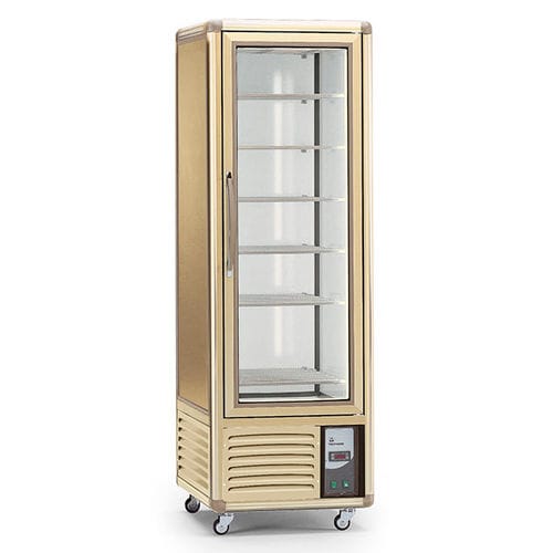 Vetrina refrigerata ad armadio - ECO DISPLAY 400 GBT - TECFRIGO SPA  - per negozio / con illuminazione / su rotelle