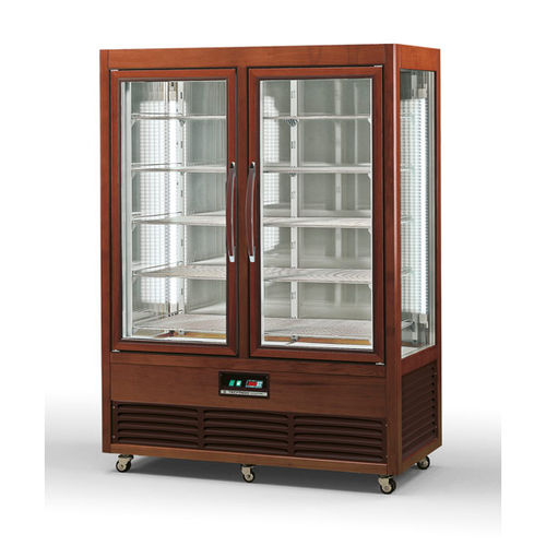 Vetrina refrigerata ad armadio - SALOON 1010 G - TECFRIGO SPA  - per negozio / con illuminazione / su rotelle