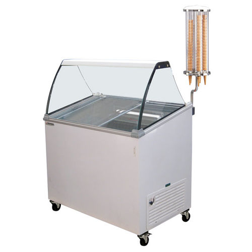 Vetrina refrigerata espositiva - PRIMERA 7 - TECFRIGO SPA  - per negozio / per gelato