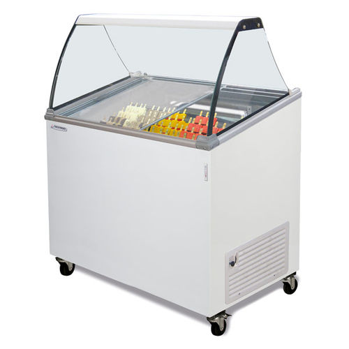 Vetrina refrigerata espositiva - STECCO 5 - TECFRIGO SPA  - per negozio / con illuminazione / per gelato