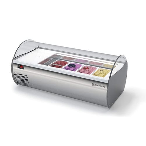 Vetrina refrigerata espositiva - MICROGEL 2 - TECFRIGO SPA  - per negozio / per gelato
