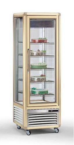 Vetrina refrigerata ad armadio - SNELLE 400 BTV BIS - TECFRIGO SPA  - per negozio / con illuminazione / su rotelle