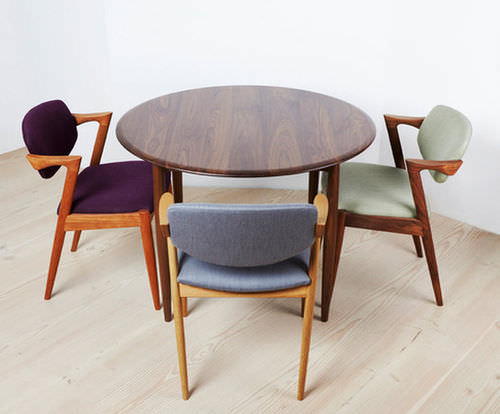 Tavolo da pranzo design scandinavo - UNIVERSE  - paere dansk - in rovere / in noce / in teak