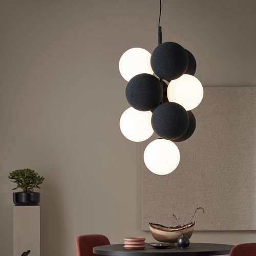 Lampada a sospensione - HOLLY - ABSTRACTA - in metallo / contemporanea / con cavo