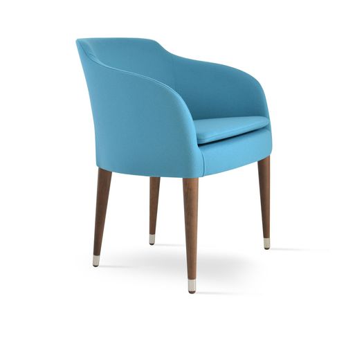 Sedia contemporanea - BUCA - sohoConcept - da interno / in lana / in pelle