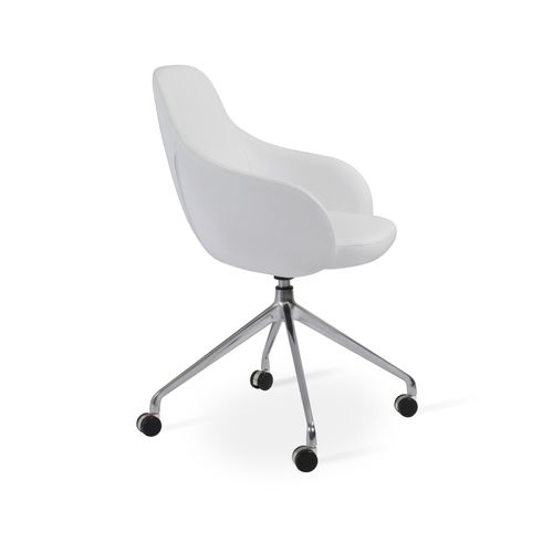 Sedia contemporanea - GAZEL - sohoConcept - da interno / in tessuto / in legno