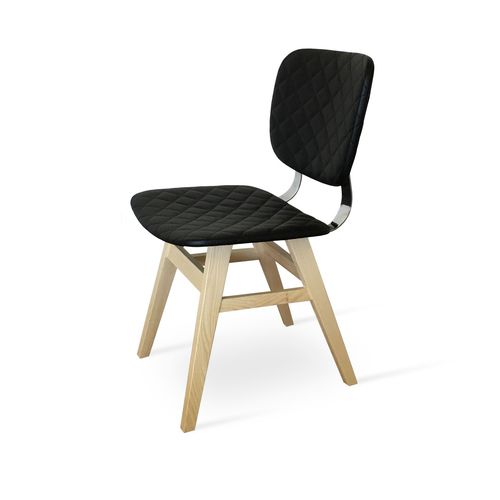 Sedia contemporanea - HAZAL - sohoConcept - da interno / in tessuto / in pelle