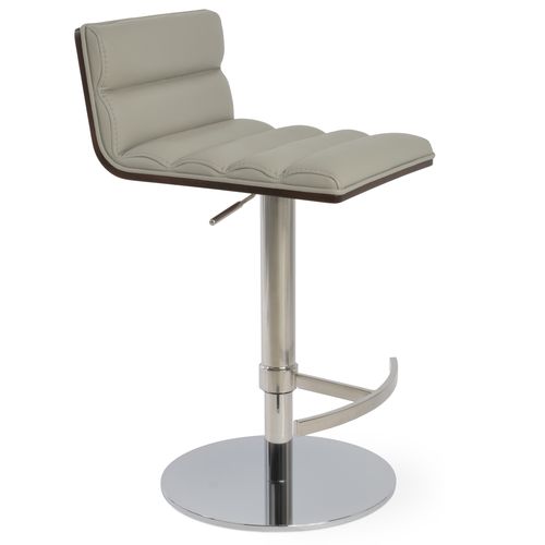 Sgabello da bar contemporaneo - CORONA - sohoConcept - con supporto in faggio / con supporto in frassino / con supporto in noce