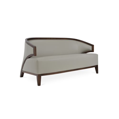 Divano contemporaneo - MOSTAR  - sohoConcept - in lana / in ecopelle / grigio