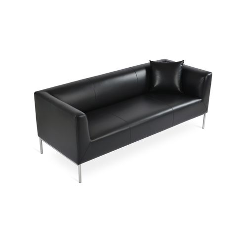 Divano contemporaneo - LAGUNA  - sohoConcept - in tessuto / in ecopelle / con poggiatesta