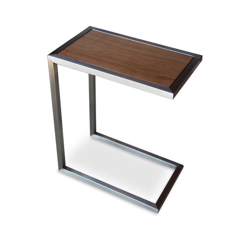 Tavolino estraibile design industriale - ALFA - sohoConcept - in rovere / in wengé / in vetro