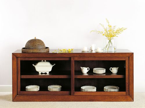 Credenza contemporanea - T-660 - ArtesMoble - in noce / in faggio / su misura