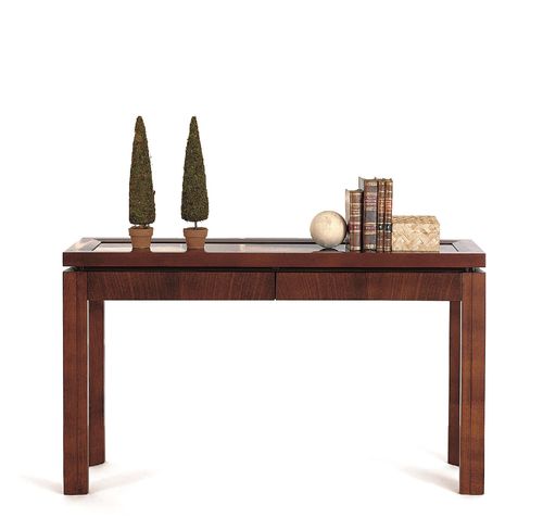 Consolle contemporanea - T-574 - ArtesMoble - in noce / in faggio / con supporto in faggio