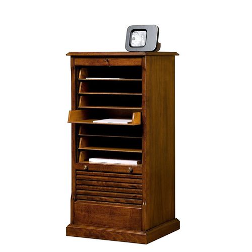 Armadio classificatore basso - T-496 - ArtesMoble - in noce / in faggio / in stile vittoriano